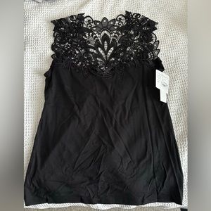 NWT black reversible camisole top! Super soft!